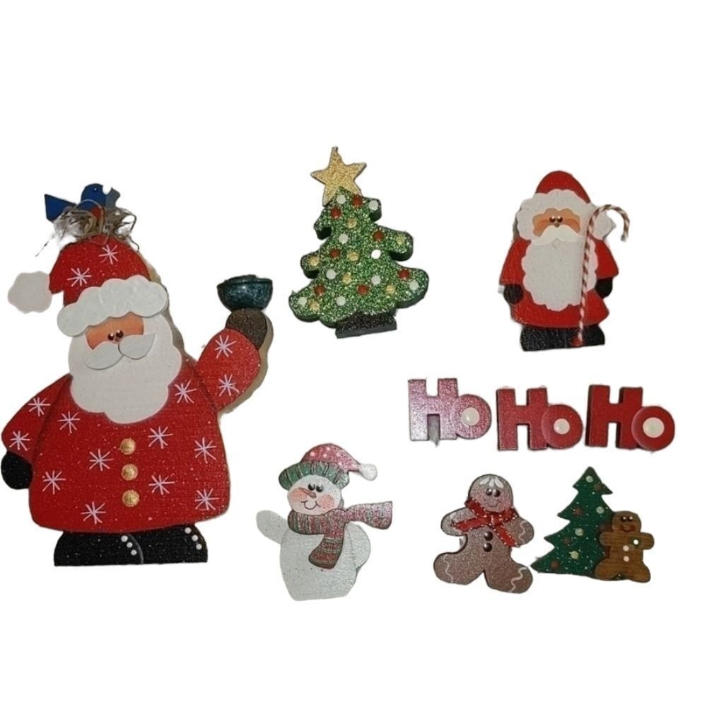 Renee Schroeder handmade‎ wooden holiday figurines